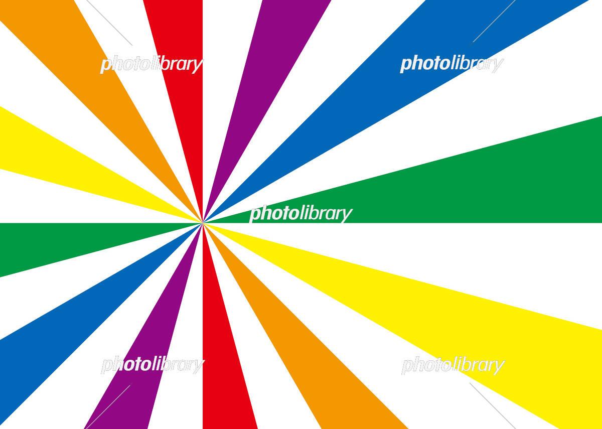 強調背景 放射線状 ～華やかな無料のフリーイラスト素材集