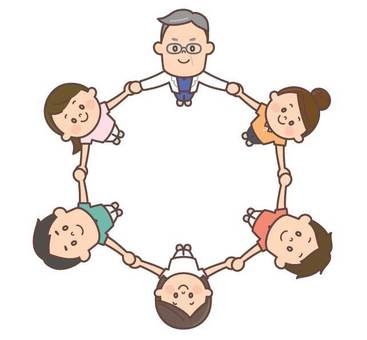 多職種カンファレンスの様子のイラスト🎨 フリー素材 看護roo! カンゴルー