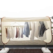 物干し屋外 室内 洗濯物干しカバー 雨よけ 虫よけ 目隠し カバー 紫外線対策 花粉対策