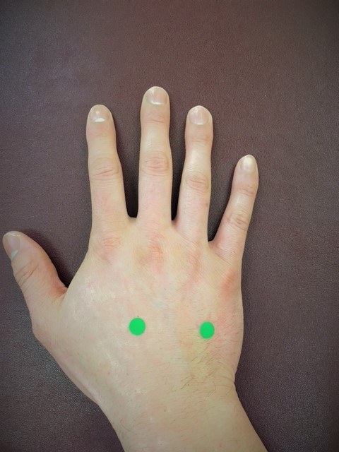 手のひらの反射区・手のつぼ 図解イラストのイラスト素材115368563- PIXTA