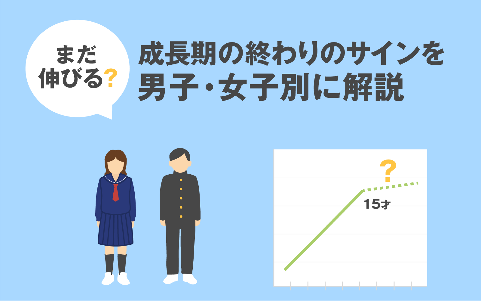 あご下にヒゲが生えると身長が止まる？ 身長が伸びる＆止まる男女別のサインダ・ヴィンチWeb