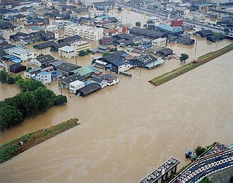 岡崎市が床上浸水の住宅に送風機を貸し出し 台風15号で大雨：中日新聞Web