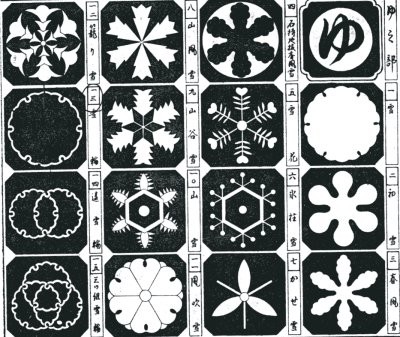 雪輪模様は儚いだけではありません