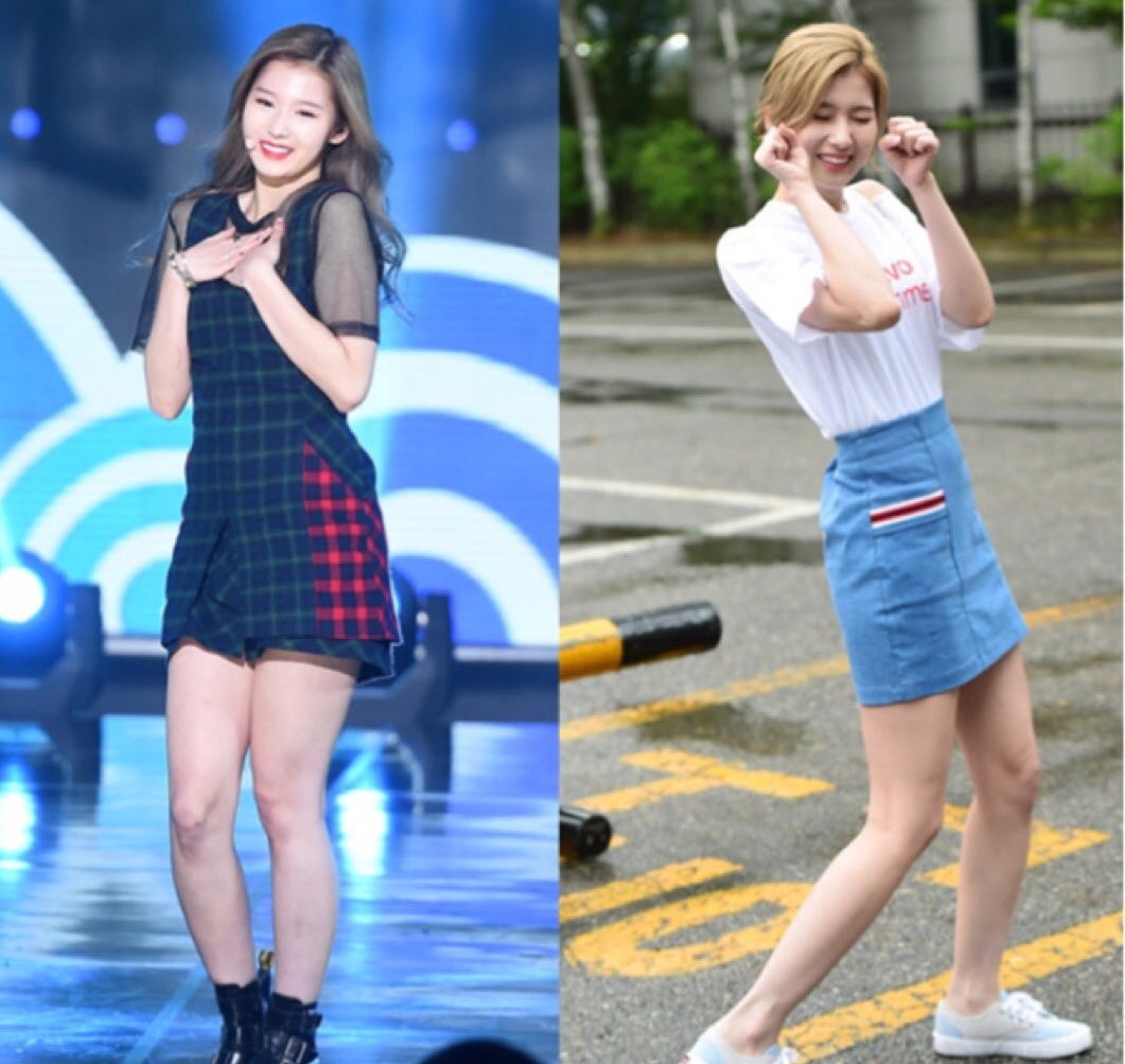 Twiceサナ 体型変化TikTok
