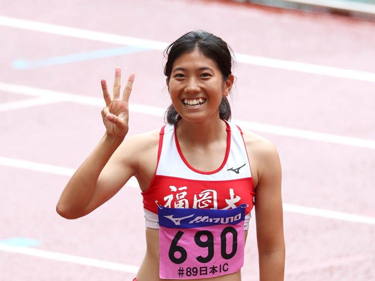 女子１００ｍで写真判定でも差つかず 大会新１１秒４１で君嶋愛梨沙と児玉芽生が同着優勝 : 読売新聞