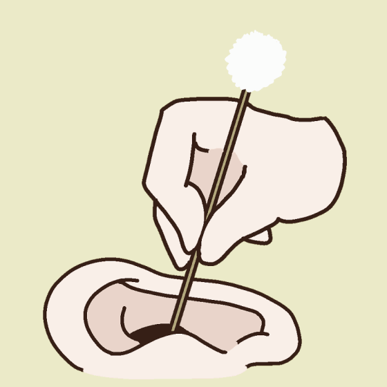 無料イラスト息子の耳掃除をする母親パブリックドメインQ：著作権フリー画像素材集