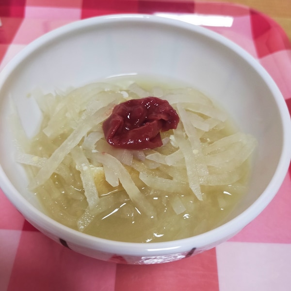 梅流しのための煮大根作り方の基本 管理栄養士監修