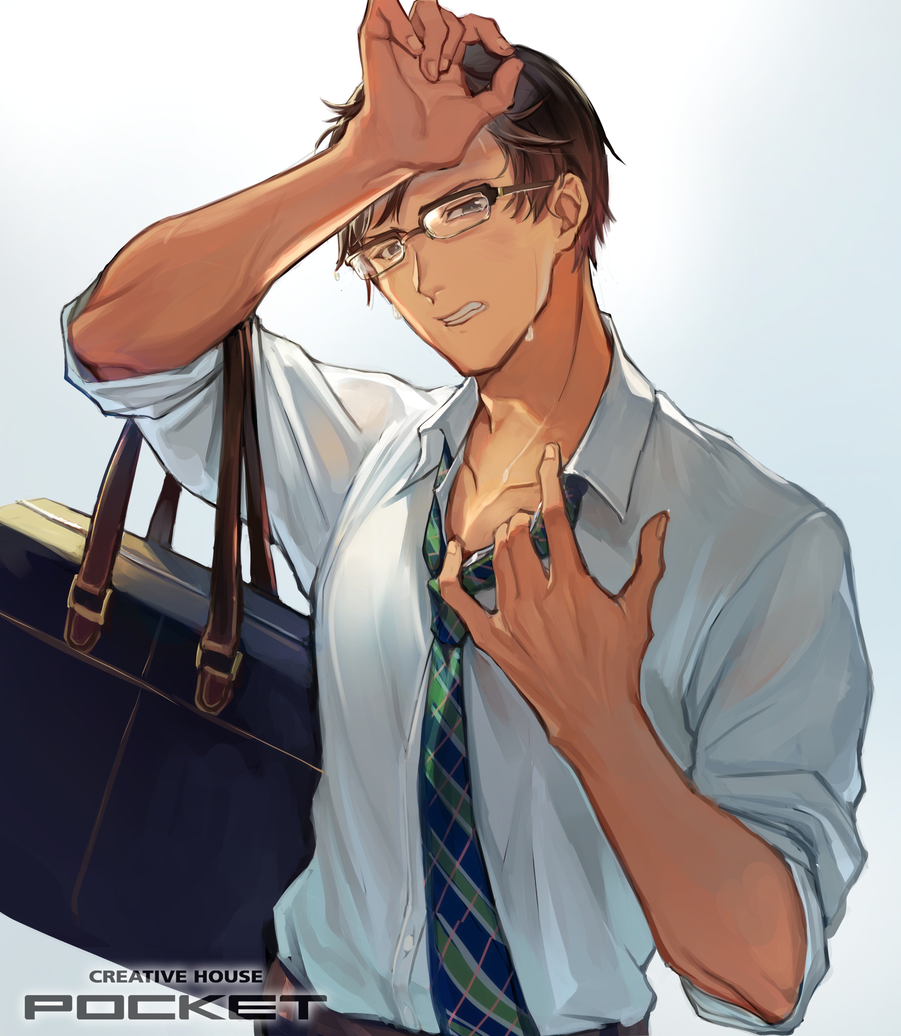 汗を拭く若い女性の写真素材FYI01166354ストックフォトの Qlean Market キュリンマーケット