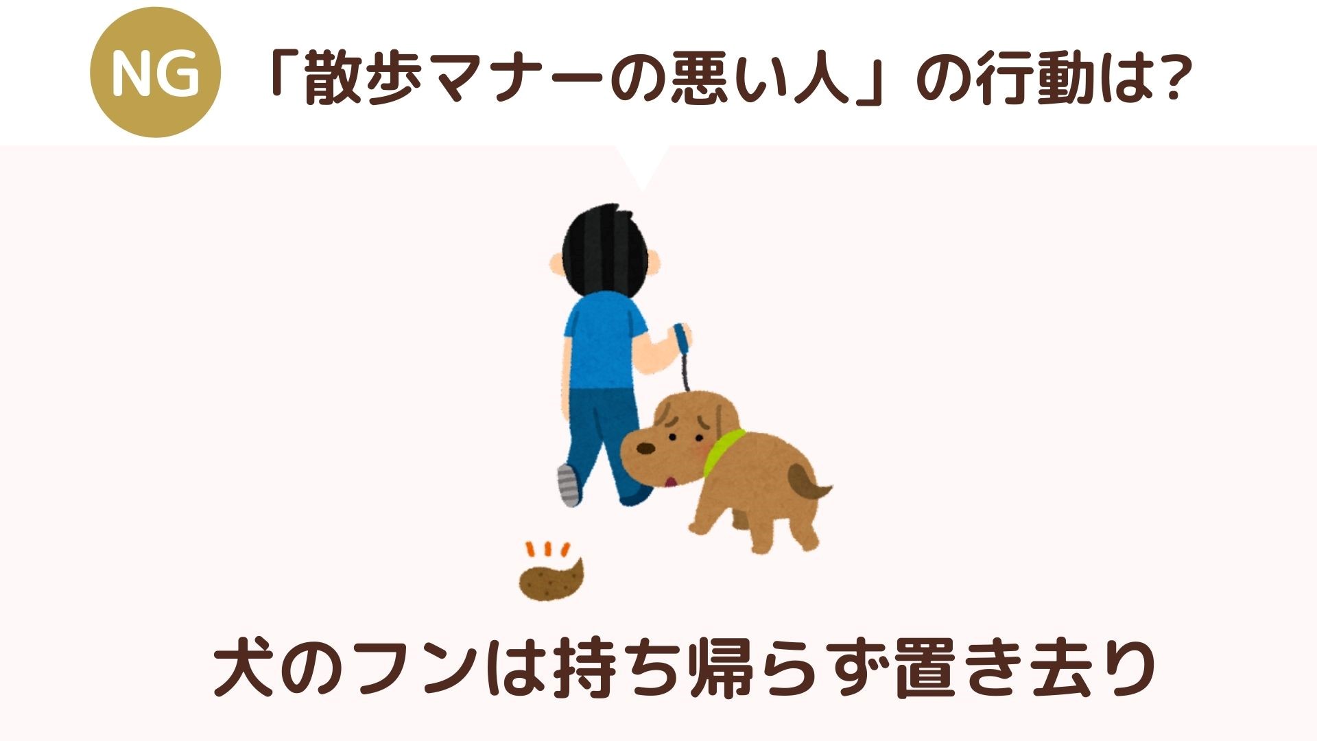 排泄物の後始末をしない、ノーリード散歩 「飼い主さんのマナーが悪いと思ったこと」ランキングサライ.jp小学館の雑誌『サライ』公式サイト