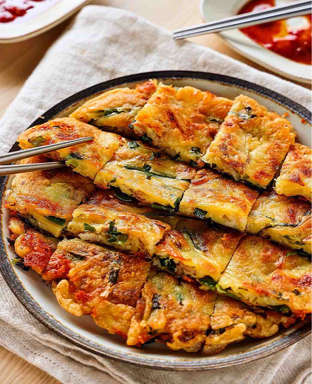 うちベジ 海老の旨味がたっぷり！「カリふわ海老チヂミ」おうちごはん