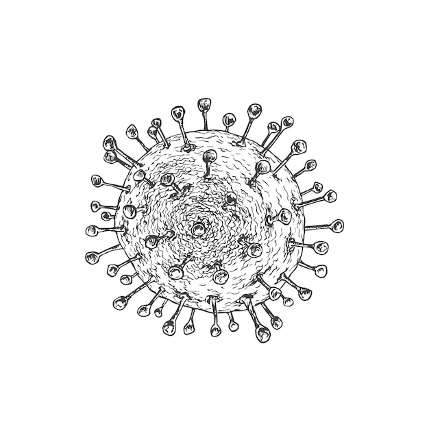 コロナウイルスcovid 19イラスト面白いかわいい甘いハッピーウイルスコロナ」のイラスト素材 1738660721Shutterstock