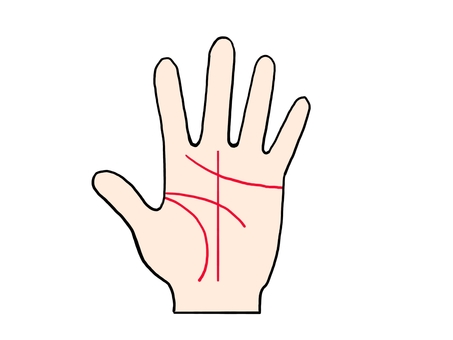 KY線？生命線と知能線の起点離れ型手相の見方Universal Tesou宇宙手相術 中心手相法