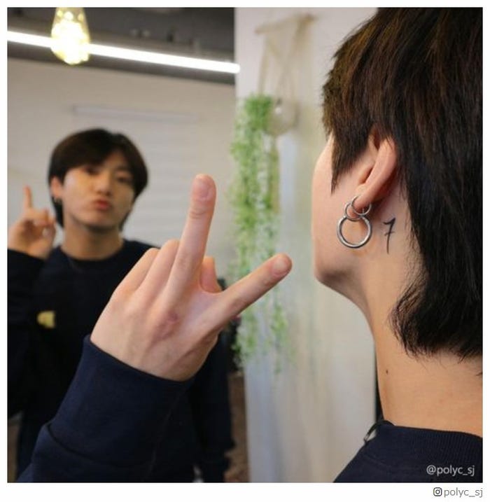 BTSの友情タトゥー7️⃣の意味とメンバーの絆